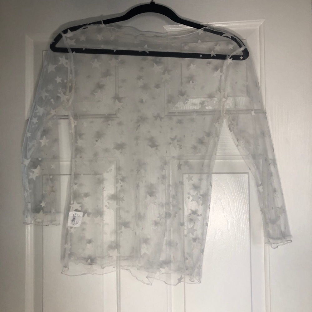 Star sheer party shirt